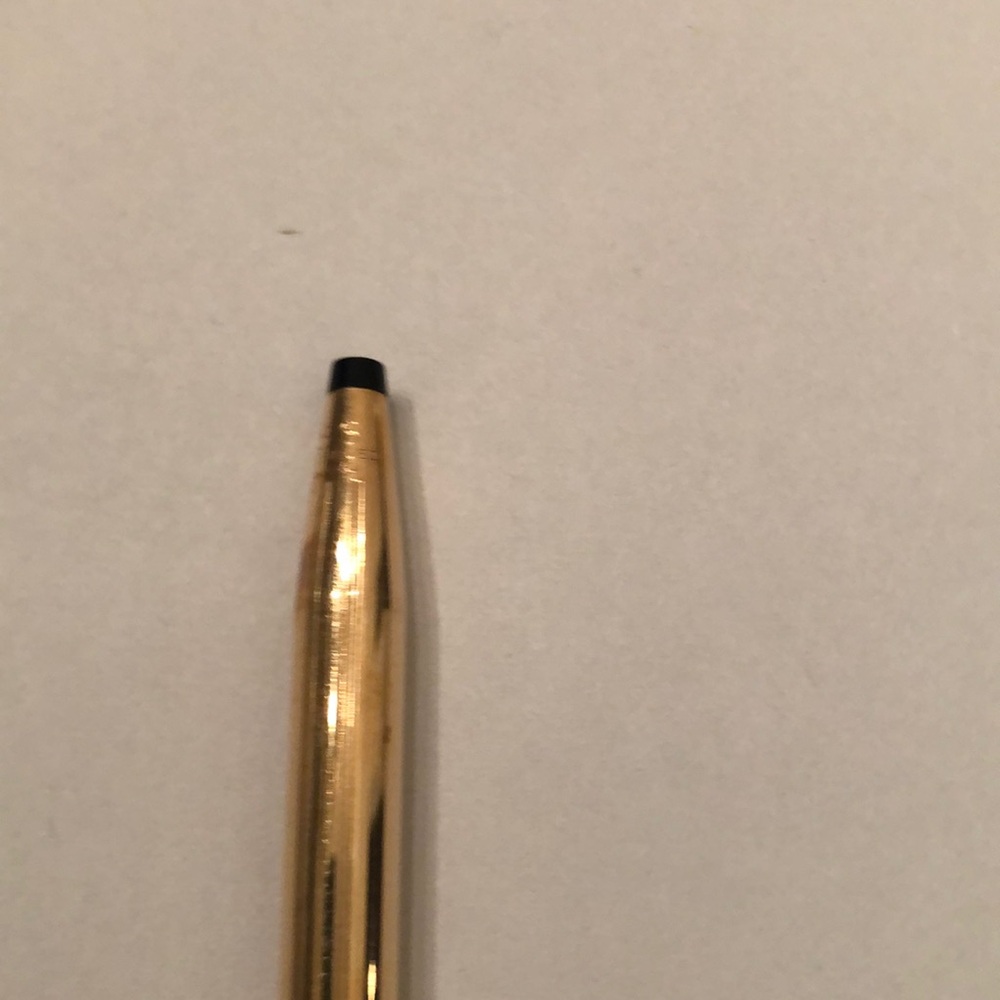 Vintage Cross Pen 14K Gold Filled; Made in USA